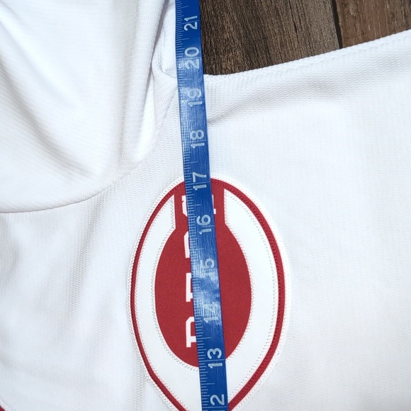 Nike Cooperstown Collection Cincinnati Reds Barry Larkin Home Jersey Size Small - Picture 10 of 11